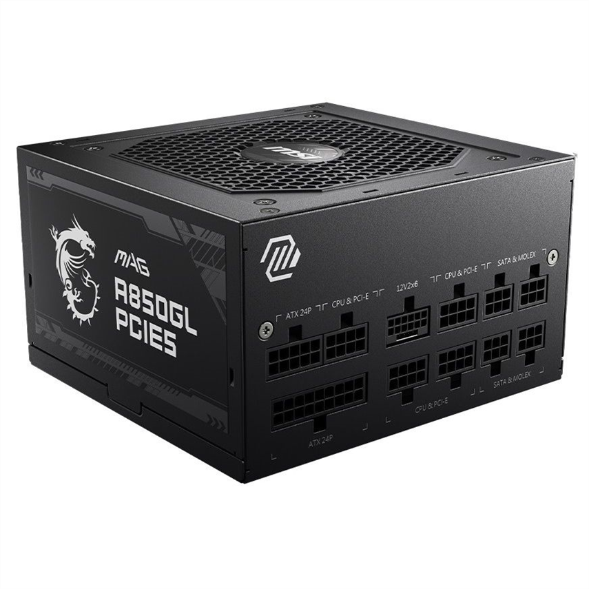 Блок живлення MSI MAG A850GL 850W Чорний (Black) 238498 фото