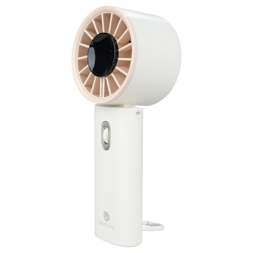 Вентилятор портативний Remzona Fan Breezy 3.5W HMF-01WT Білий (White) 140358 фото