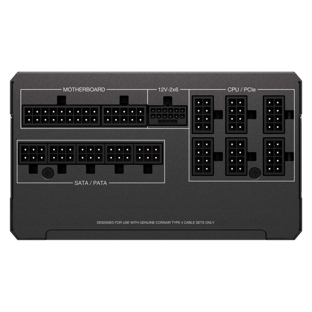 Блок живлення Corsair RM1000x ATX 3.1 1000W (CP-9020271-EU) Чорний (Black) 208650 фото