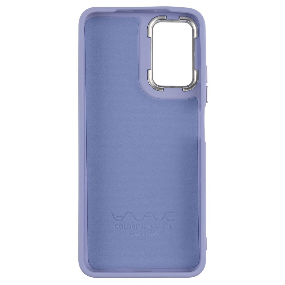 Чохол накладка для Xiaomi Redmi Note 12s WAVE Plump Case Фіолетова (Light Purple) 119504 фото
