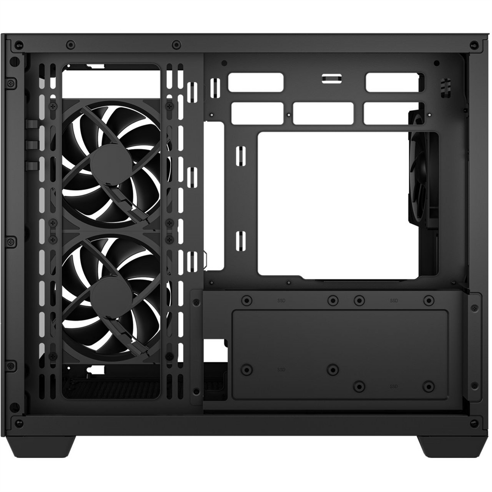 Корпус DeepCool CG330 3F Чорний (Black) 231985 фото