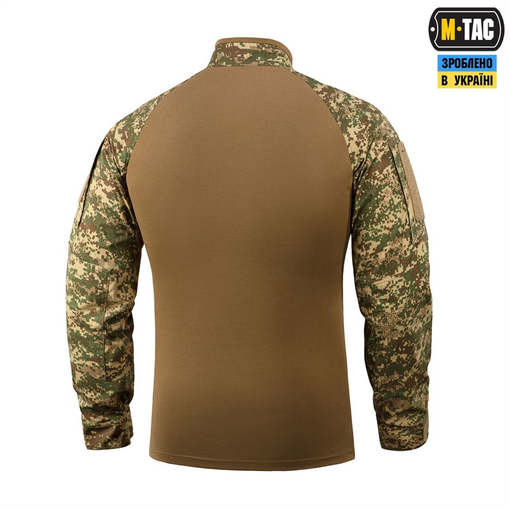 Сорочка бойова M-Tac літня Gen.II Piquet NGU Зелена (Camo) (L/L) 233548 фото