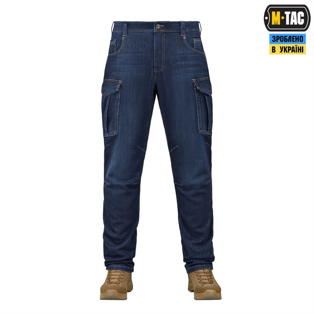 Джинси M-Tac Aggressor Сині (Dark Denim) (30/30) 227689 фото