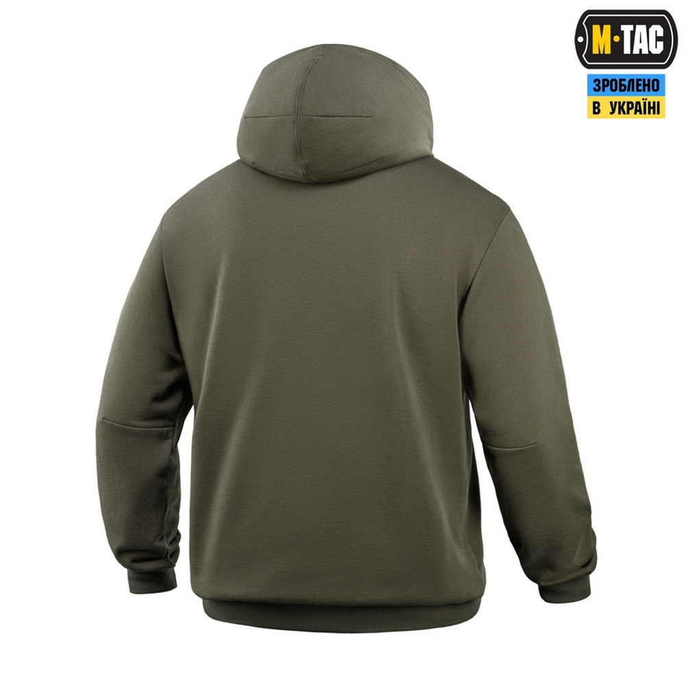 Кофта M-Tac Hoodie Born by Revolution Hard Зелена (Ranger Green) (2XL) 228510 фото