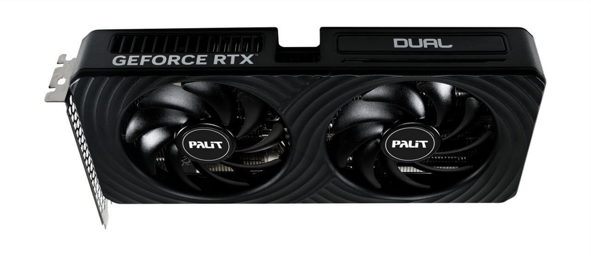 Відеокарта Palit GeForce RTX 5060 Ti 8GB Dual Чорна (Black) 209756 фото