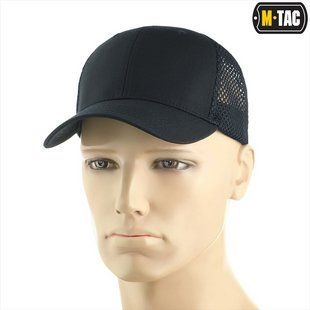 Бейсболка M-Tac з сіткою Flex ріп-стоп S/M (40569015-56) Синій (Dark Navy Blue) 217493 фото