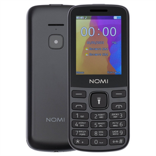 Мобільний телефон Nomi i2403 Чорний (Black) 119315 фото