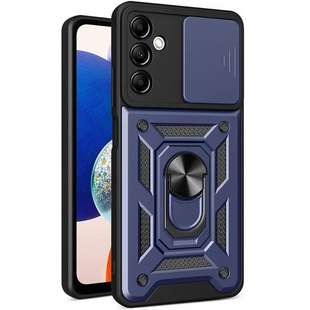 Чохол накладка для Samsung A24 Ummi Camshield Serge Ring Синя (Blue) 263548 фото