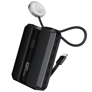PowerBank 10000 mAh Promate Neo-10 30W Чорний (Black) 145484 фото
