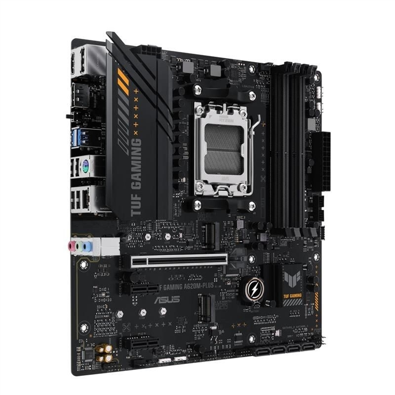 Материнська плата Asus TUF Gaming A620M-Plus Чорна (Black) 206845 фото