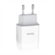 Зарядний пристрій Hoco C72A Glorious (1USB, 2.1А) (6931474713001) + кабель MicroUSB Білий (White) 165841 фото 7