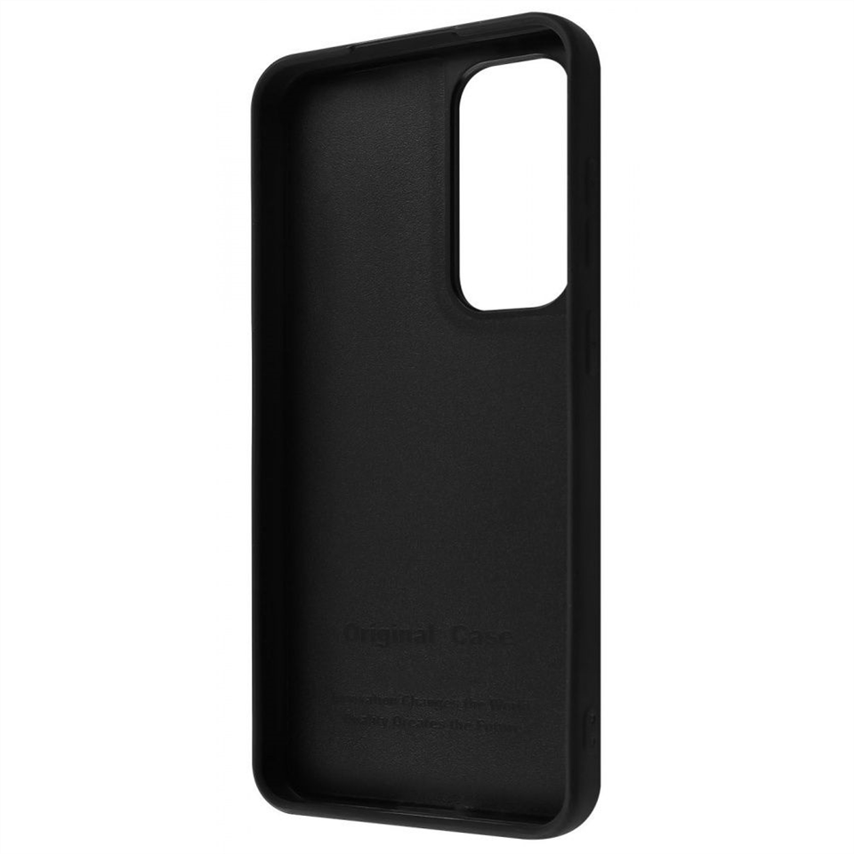 Чохол накладка для Samsung A17/A18/A26 WAVE Doodle Case Чорна (Flowers) 179002 фото