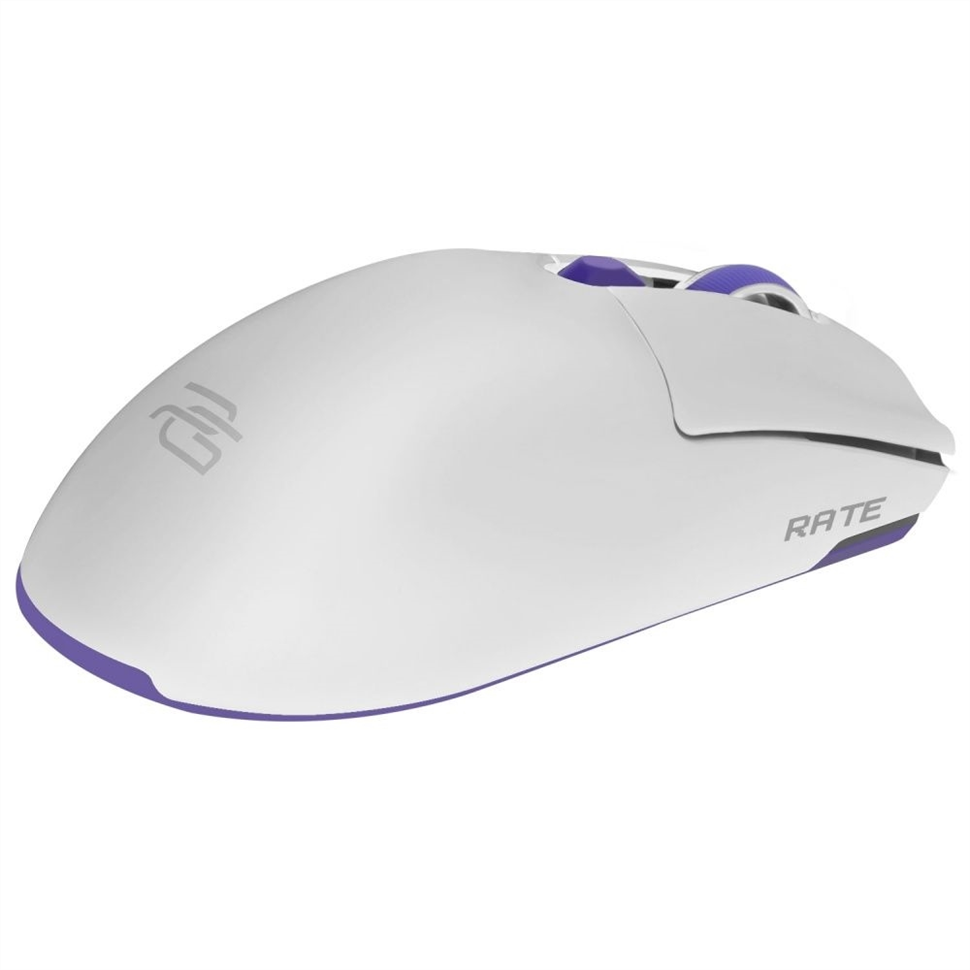 Миша бездротова ігрова Proove Gaming Rate Special Edition Біла Фіолетова (White Purple) 156597 фото