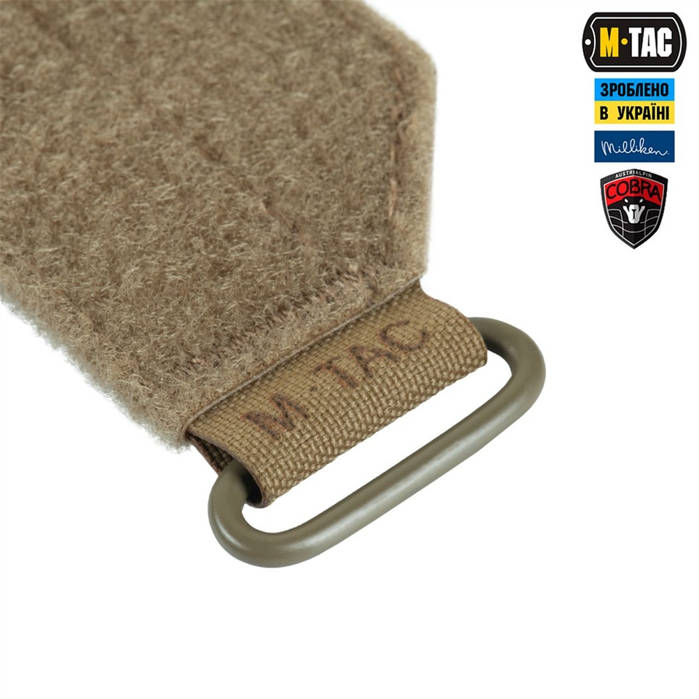 Ремінь M-Tac Tiger Belt Cobra Buckle Коричневий (Coyote) (M/L) 224325 фото