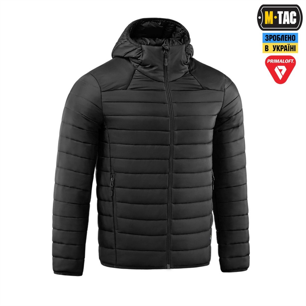 Куртка M-Tac Stalker Gen.III Primaloft Чорна (Black) (L/R) 230049 фото