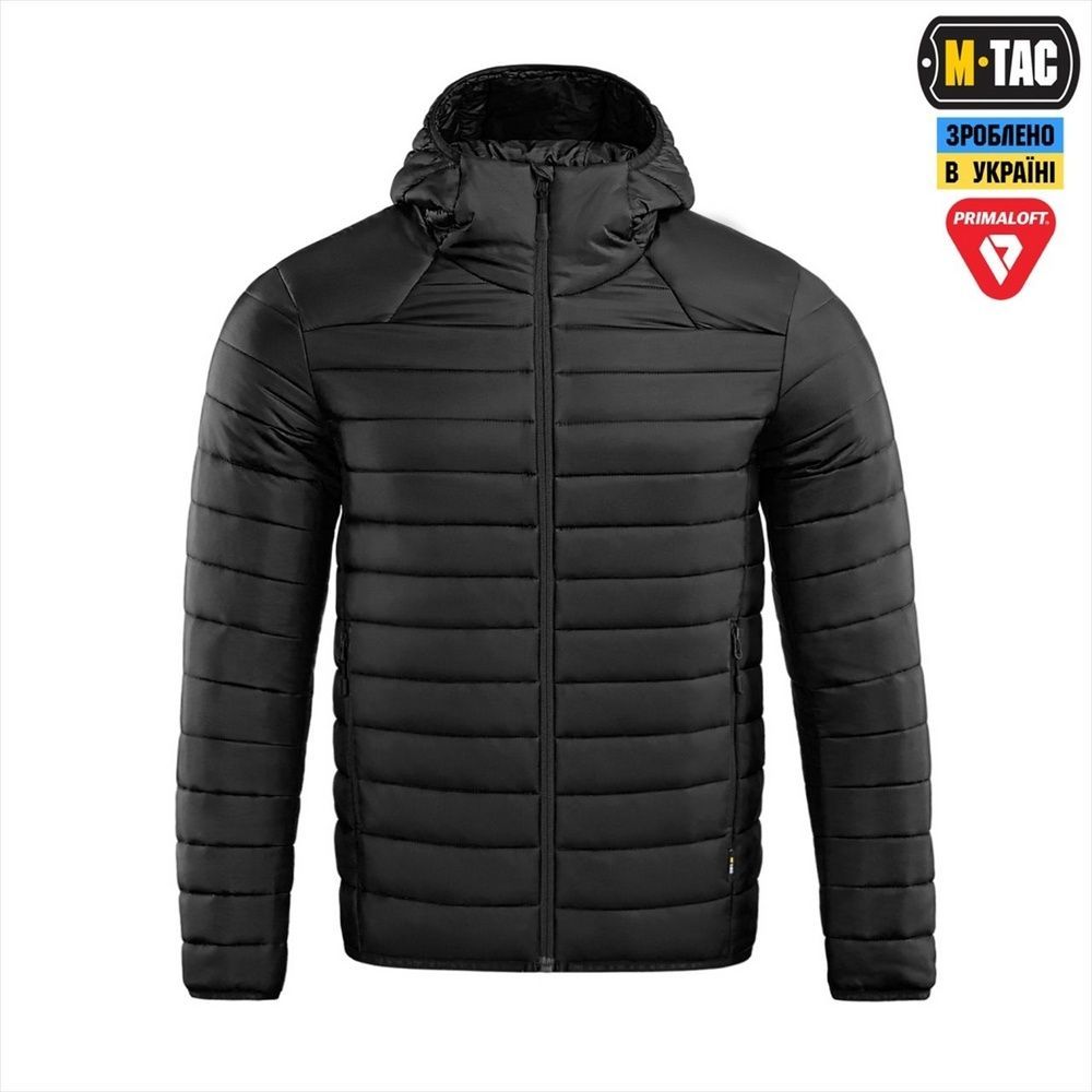 Куртка M-Tac Stalker Gen.III Primaloft Чорна (Black) (L/R) 230049 фото