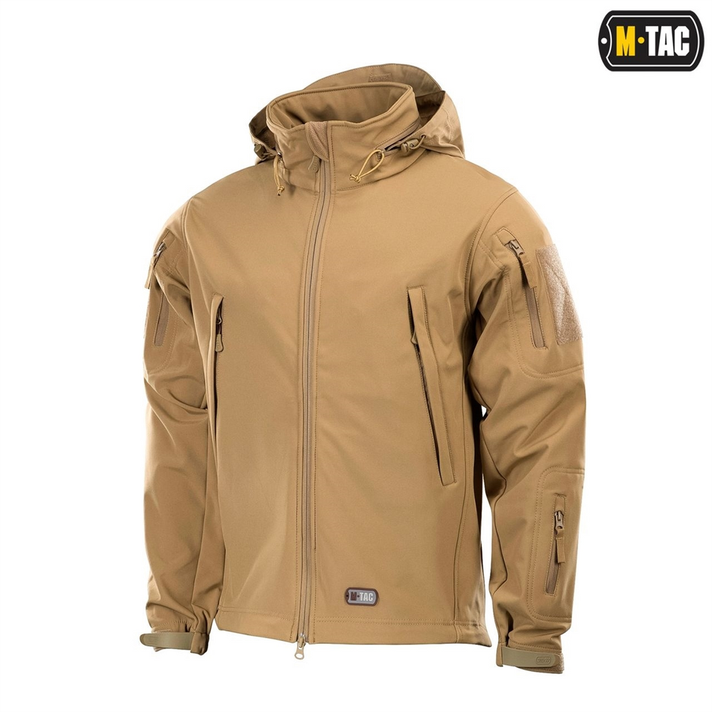 Куртка M-Tac Soft Shell Бежева (Tan) (L) 229993 фото
