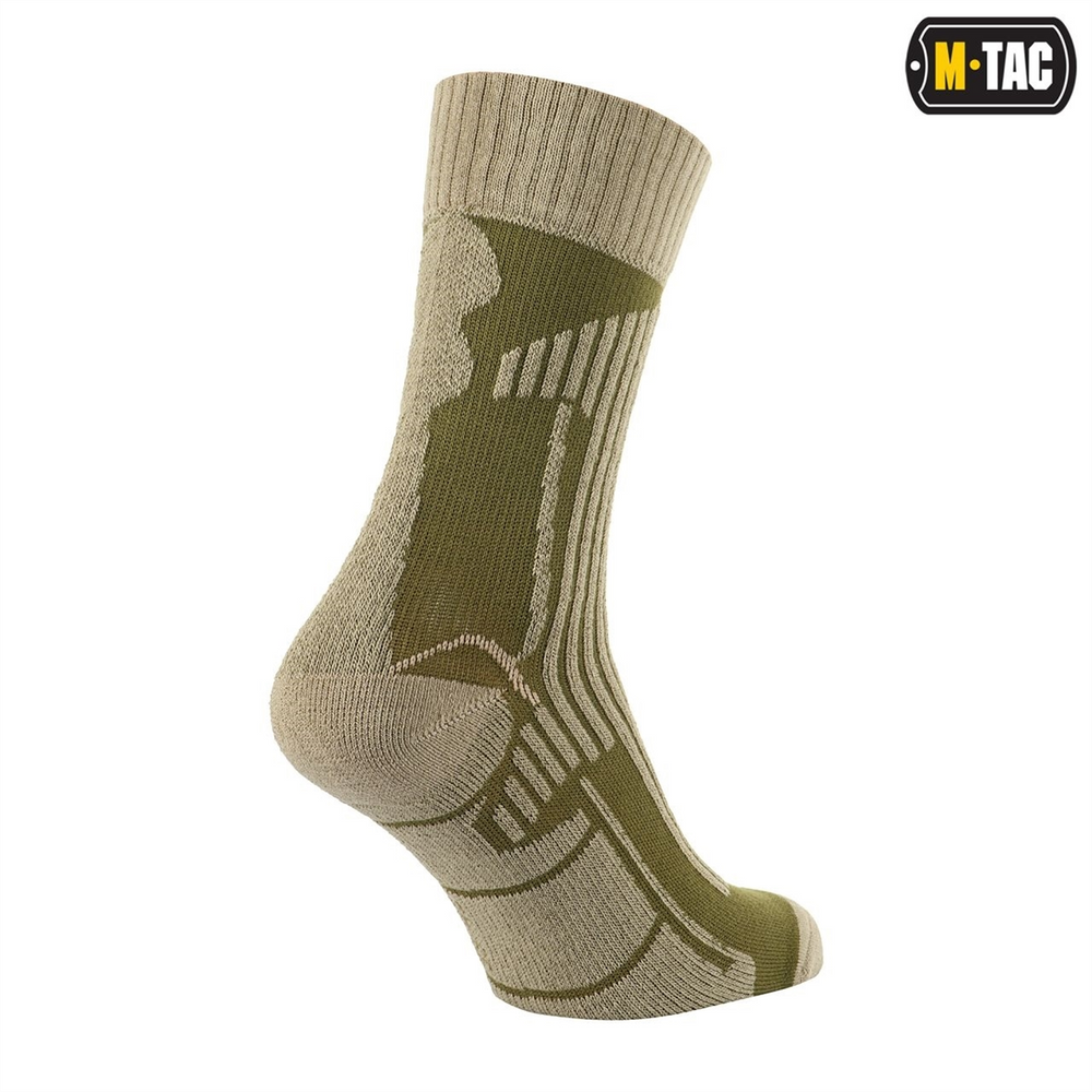 Шкарпетки M-Tac Coolmax 75% 35-38 Коричневі (Coyote) 219318 фото
