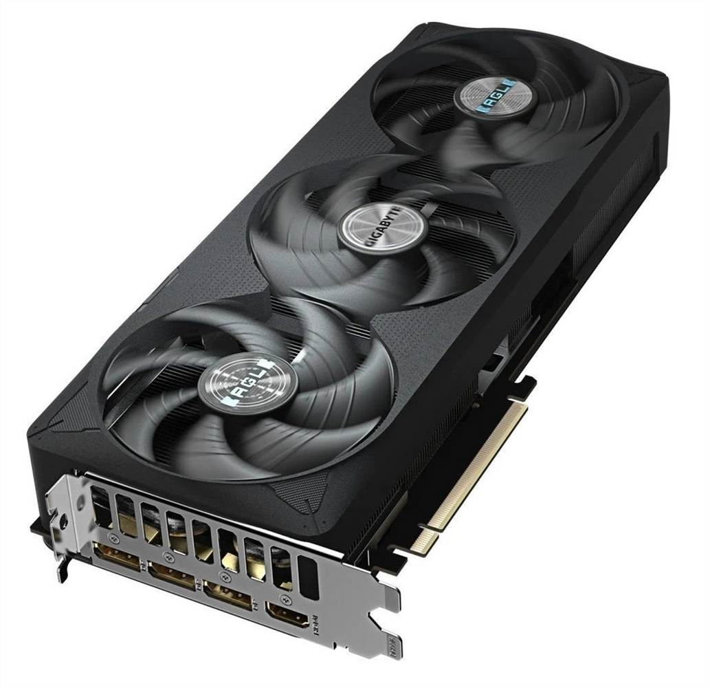 Відеокарта Gigabyte GeForce RTX 5070 Ti 16GB Eagle OC Чорна (Black) 208186 фото