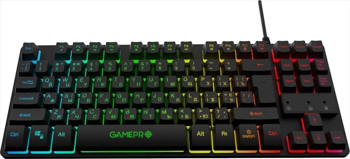 Клавіатура GamePro Nitro GK537 Чорна (Black) 165608 фото
