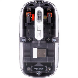 Миша бездротова Gelius Aura GP-WM001 Transparent Сіра (Grey) 135771 фото