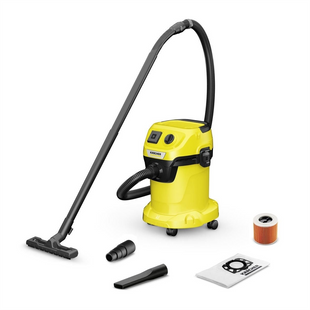 Пилосос Karcher WD 3P V-17/4/20 1.628-170.0 Жовтий (Yellow) 198735 фото