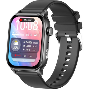 Смарт-годинник Gelius Pro GP-SW015 Amazwatch Light Чорний (Black) 168827 фото