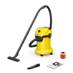 Пилосос Karcher WD3 V-19/6/20 (1.628-123.0) Жовтий (Yellow) 136437 фото
