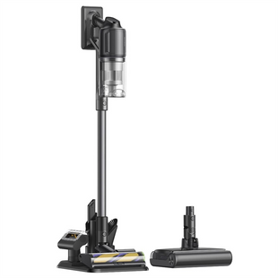 Пилосос акумуляторний Dreame R20 Ultra AquaCycle (VRV57F) Чорний (Black) 246358 фото