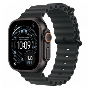 Смарт-годинник Apple Watch Ultra 3 GPS + Cellular 49mm Black Tit. Case w. Black Ocean Band (MF0J4) 199070 фото