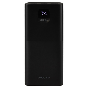 PowerBank 40000 mAh Proove Giant Lite 22.5W Чорний (Black) 130207 фото
