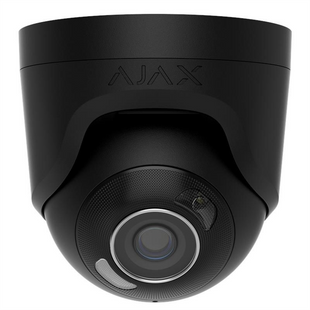 IP-камера Ajax TurretCam HL, 8мп, 2.8мм IR 50 Чорний (Black) 195403 фото