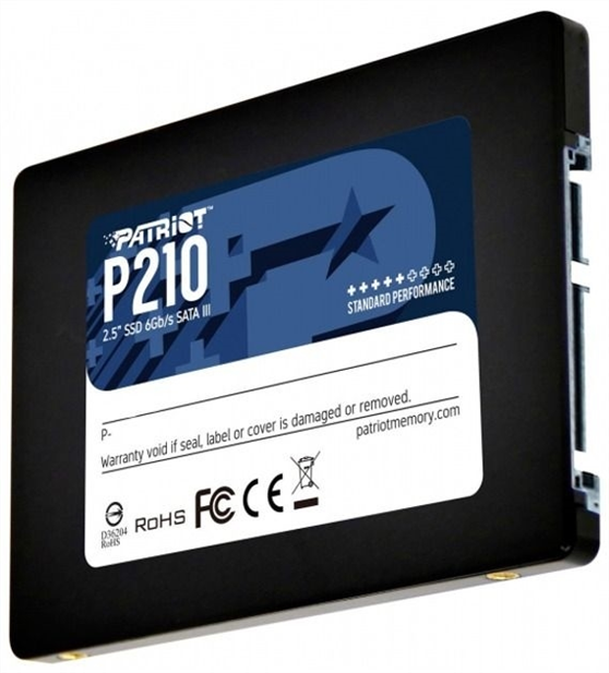 Накопичувач SSD 256GB Patriot P210 2.5" SATAIII TLC (P210S256G25) 209491 фото