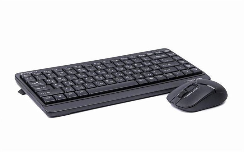 Клавіатура бездротова A4Tech FG1112 + миша Чорна (Black) 185215 фото