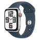 Смарт-годинник Apple Watch SE 2 GPS + Cellular 44mm Silver Aluminum Case with Storm Blue Sport Band - M/L (MRHH3) 195842 фото 3