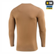 Футболка із довгим рукавом M-Tac 93/7 Коричнева (Coyote Brown) (M) 222381 фото 4