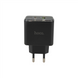 Зарядний пристрій Hoco CS42A (1USB+1USB-C) PD 30W+ кабель Type-C to Type-C Чорна (Black) 131432 фото 4