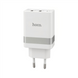 Зарядний пристрій Hoco N21 Pro Tourer 30W 2USB + Type-C Білий (White) 104216 фото 1