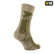 Шкарпетки M-Tac Coolmax 75% 35-38 Коричневі (Coyote) 219318 фото 3