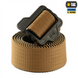 Ремінь M-Tac Double Sided Lite Tactical Belt XL Коричневий Чорний (Coyote Black) 220461 фото 2
