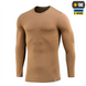 Футболка із довгим рукавом M-Tac 93/7 Коричнева (Coyote Brown) (M) 222381 фото 1