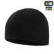 Шапка M-Tac Watch Cap Elite фліс (320г/м2) з липучкою S Чорна (Black) 221350 фото 3
