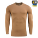 Футболка із довгим рукавом M-Tac 93/7 Коричнева (Coyote Brown) (M) 222381 фото 3