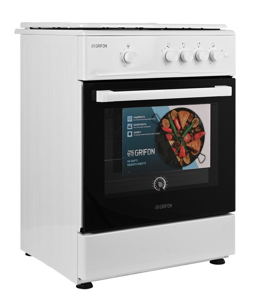 Плита Grifon G642W-MA2 Біла (White) 155171 фото