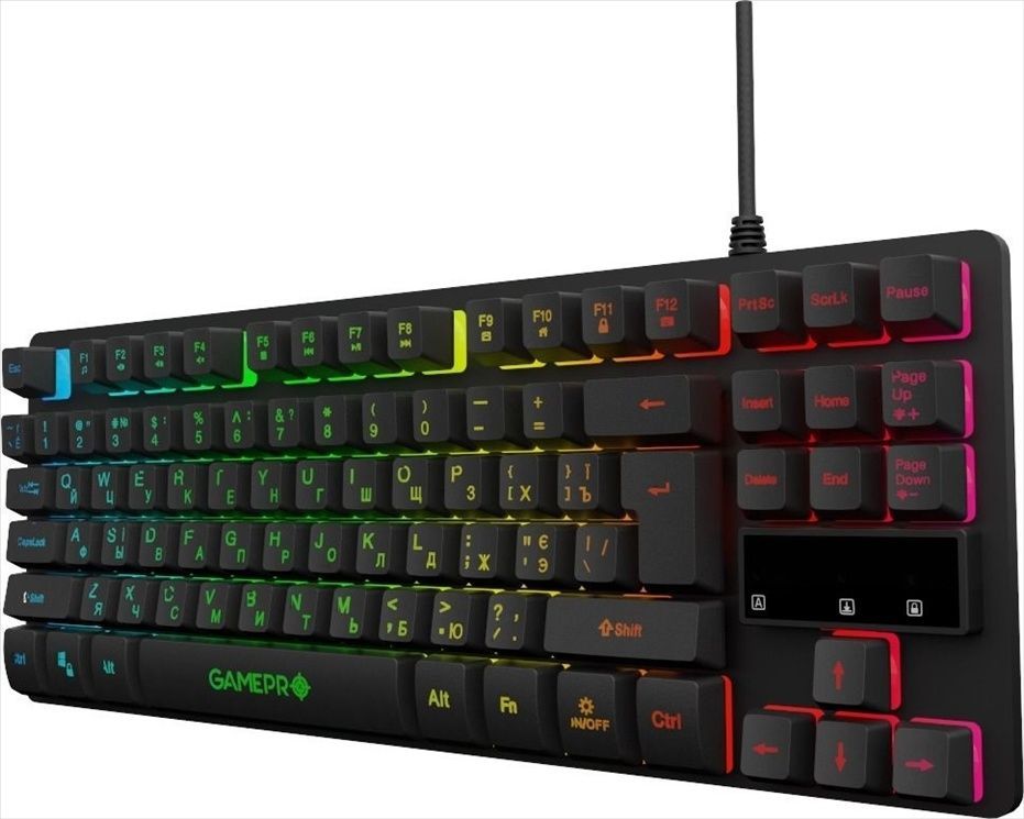 Клавіатура GamePro Nitro GK537 Чорна (Black) 165608 фото