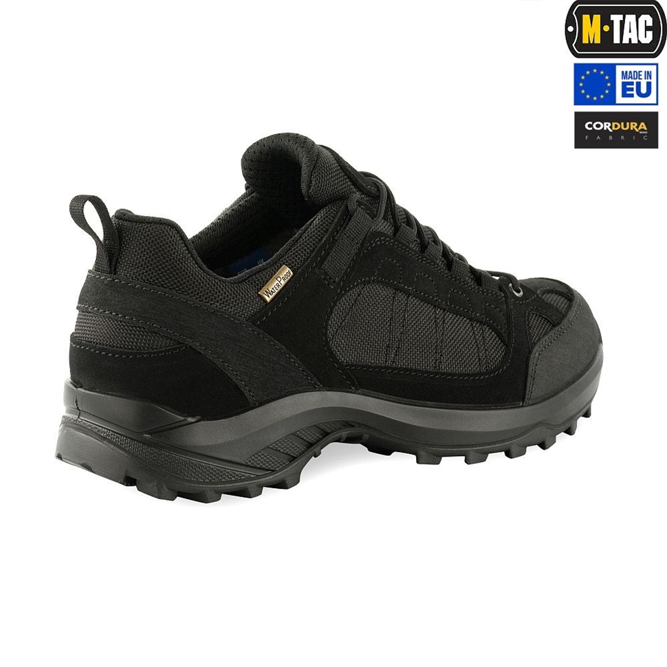 Кросівки тактичні демісезонні M-Tac Чорні (Black) (37) 229381 фото