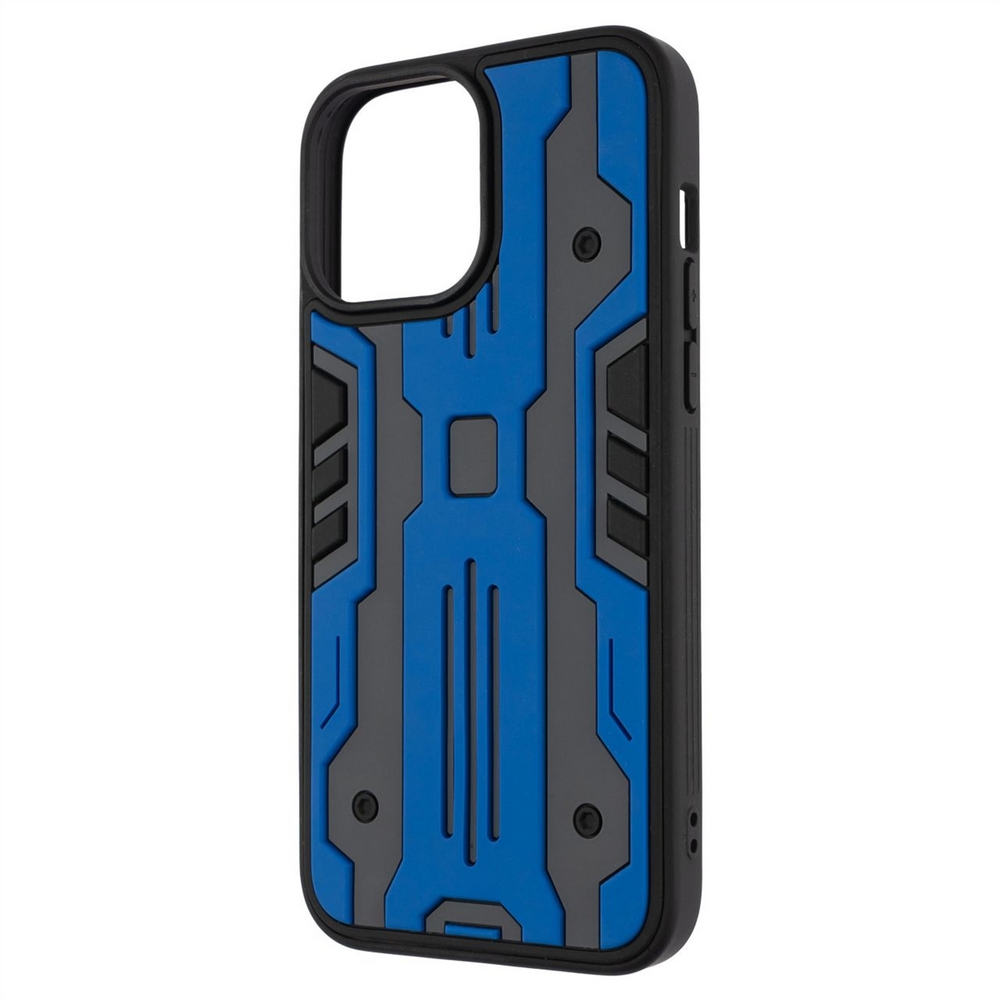 Чохол накладка для iPhone 13 Pro Max Optimus Синя (Blue) 95735 фото