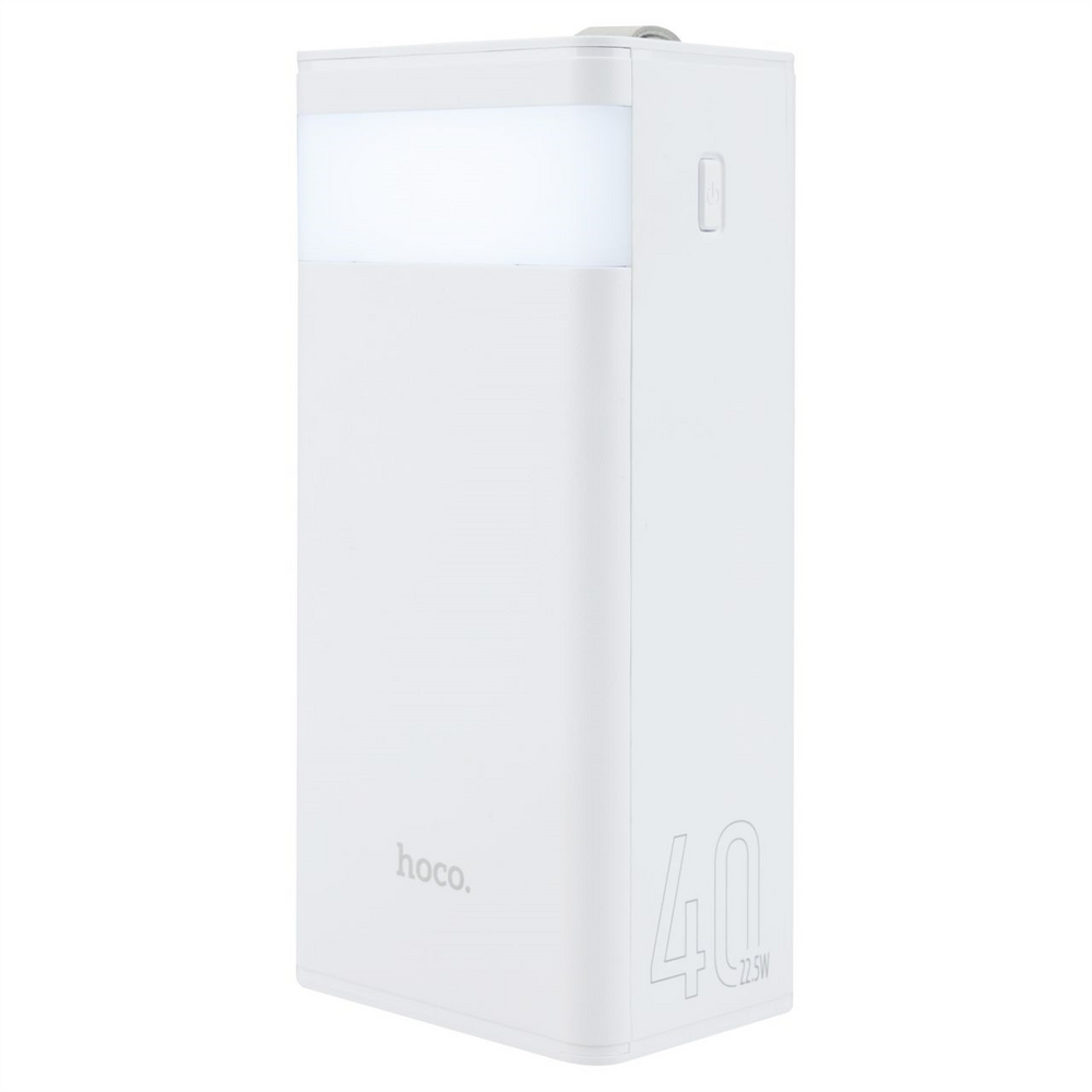 PowerBank 40000 mAh Hoco J86 Powermaster 22.5W Біла (White) 127873 фото
