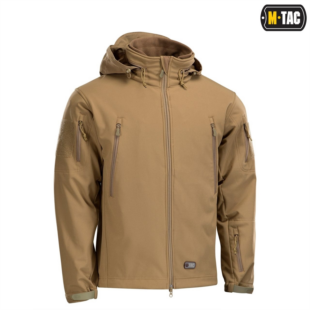 Куртка M-Tac Soft Shell з підстібкою Бежева (Tan) (S) 230024 фото