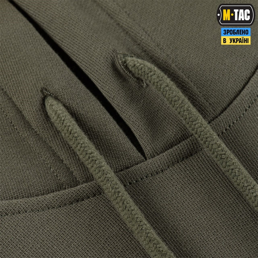 Кофта M-Tac Hoodie Born by Revolution Hard Зелена (Ranger Green) (M) 228513 фото